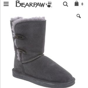 Gray BearPaw boots.